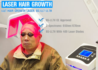 Het pijnloze Apparaat van de het Haarhernieuwde groei van de Diodelaser met de Therapie van de Haarverjonging voor Haarverlies