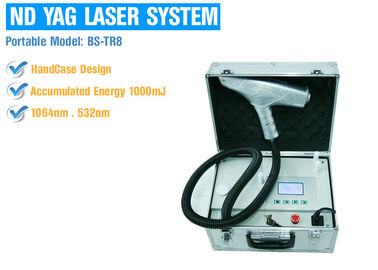 Van de de Lasermachine van Pico van de pigmentverwijdering van de de Lasermachine van Nd YAG de Q Geschakelde Hoge Mobiliteit voor het Gemakkelijke Dragen