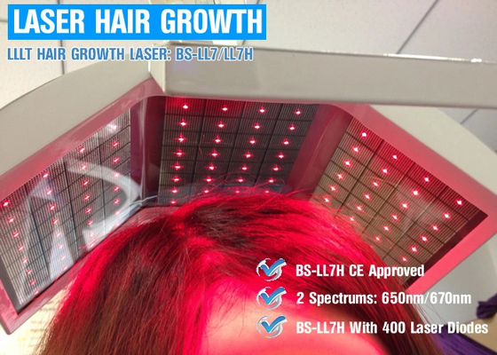 De de Lasertherapie van de haartherapie LLLT kweekt Haar met de Echte Machine van de het Haarhernieuwde groei van de Diodenlaser