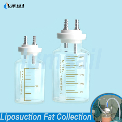 Autoclavable Chirurgische Liposuction Machine van de Liposuction de Vette Inzameling 1000ml