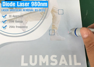 De draagbare de Lasermachine van de Hoge Frequentie980nm Diode voor Huid etiketteert Verwijdering