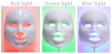 7 van het het Gezichtsmasker kleuren van de de LEIDENE Machinehuid van Phototherapy Verjonging Geleid het Huisgebruik