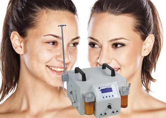 De Machine van Microdermabrasion van de gezichtsbehandeling met Diamant/Kristal Dermabrasion/Straalschil